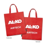 Non Woven Tasche, kurze Henkel, rot, AL-KO Airtech